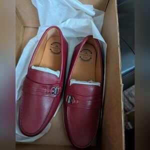 Driver Club USA Unisex-Child Boys/Girls Leather Fashion Luxury Driving Loafer wi